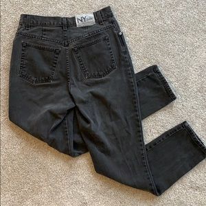 New York and Company Vintage Black Mom Jean